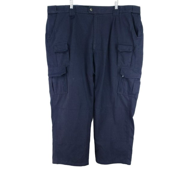 Black Hawk Warrior Wear Tactical Utility Pants Men's Size 48 Black Gusseted - Picture 1 of 8